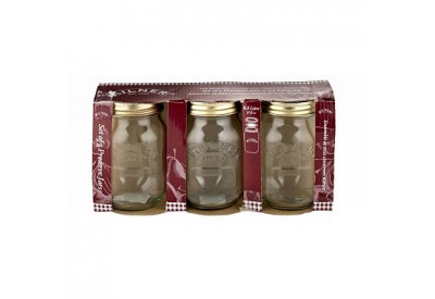 Kilner Original Jar 0.5 Litre (screw top) Set of 3